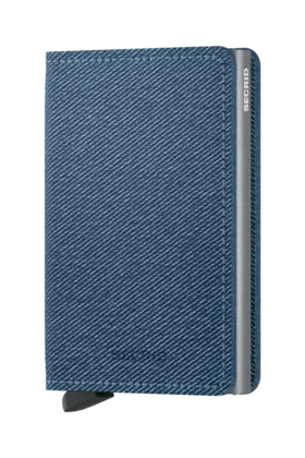 SECRID - Slimwallet Twist Jeans Blue