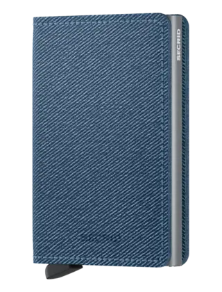 SECRID - Slimwallet Twist Jeans Blue