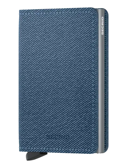 SECRID - Slimwallet Twist Jeans Blue