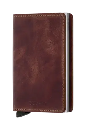 SECRID - Slimwallet - Vintage Brown