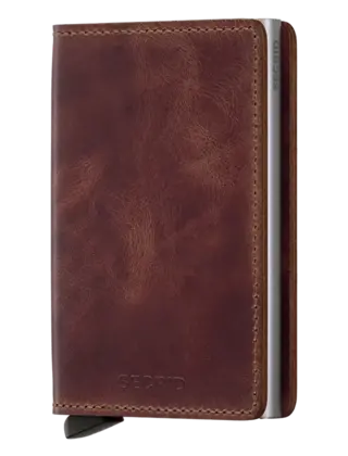 SECRID - Slimwallet - Vintage Brown