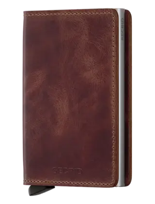 SECRID - Slimwallet - Vintage Brown