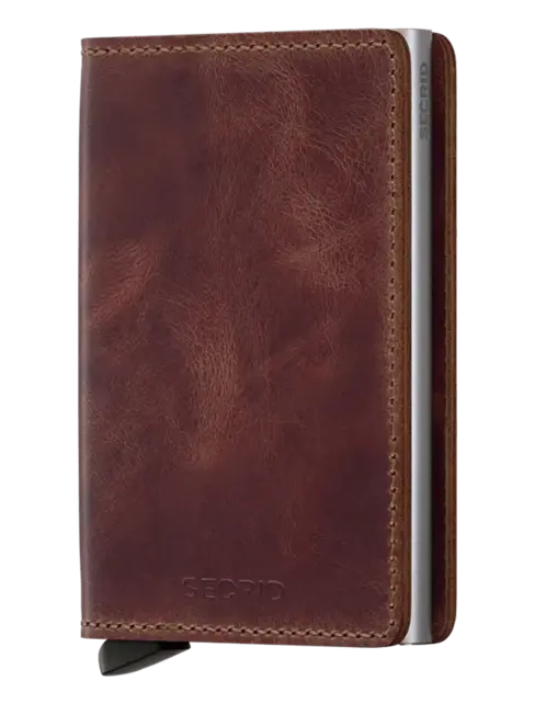 SECRID - Slimwallet - Vintage Brown