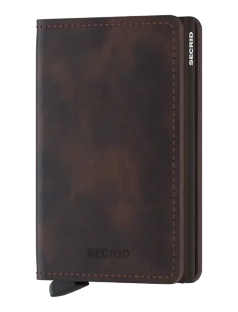 SECRID - Slimwallet - Vintage Chocolate