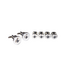 MASONIC CUFF AND STUD SET