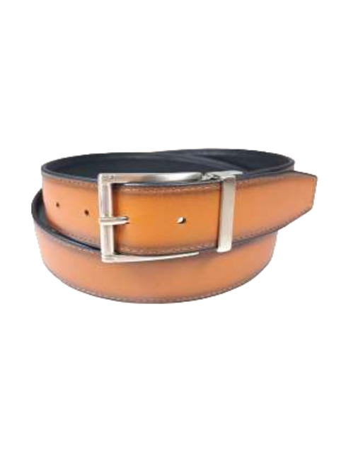 Florsheim Reversible Leather Belt - Black/Cognac Florsheim Reversible Leather Belt - Black/Cognac