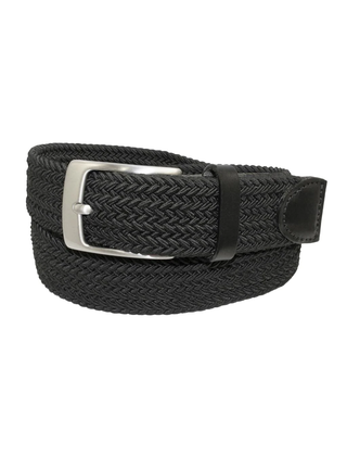 Glenayr Braided Golf Belt - Black