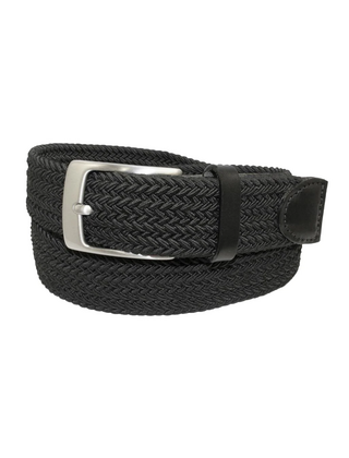 Glenayr Braided Golf Belt - Black