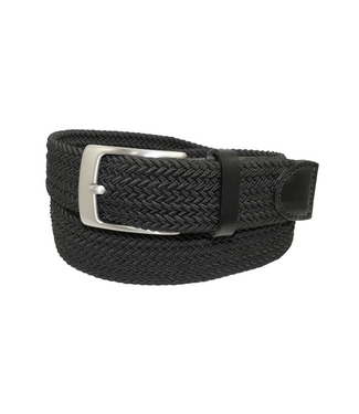 Glenayr Braided Golf Belt - Black