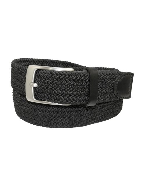 Glenayr Braided Golf Belt - Black