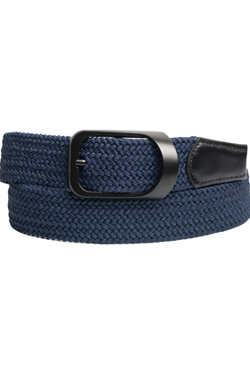 Glenayr Braided Golf Belt - Navy