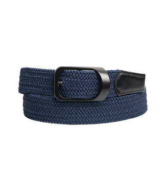 Glenayr Braided Golf Belt - Navy