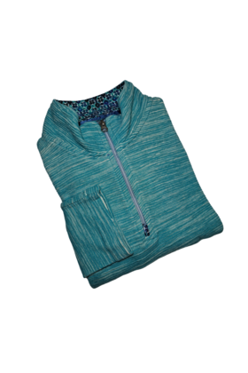 Robert Graham Lesdon 1/4 Zip - Teal