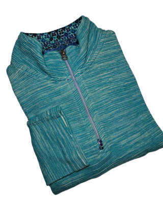 Robert Graham Lesdon 1/4 Zip - Teal