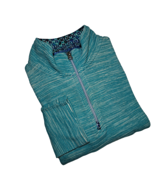 Robert Graham Robert Graham Lesdon 1/4 Zip - Teal