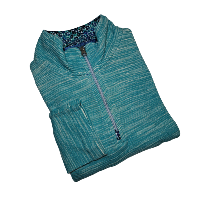 Robert Graham Lesdon 1/4 Zip - Teal