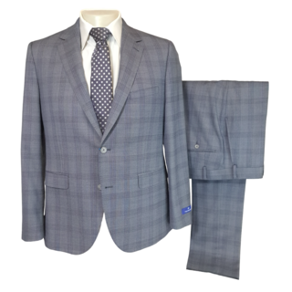 Paul Betenly Ronaldo Plaid Suit - Gryp