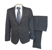 Paul Betenly Ronaldo Birdseye Suit Jacket - Grey