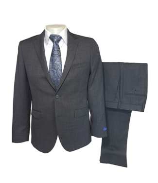 Paul Betenly Paul Betenly Ronaldo Birdseye Suit Jacket - Grey