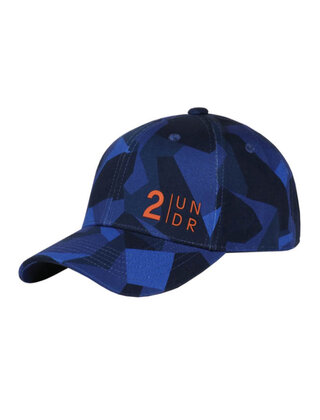 2UNDR Snap Back Solid Hat - Blue Camo