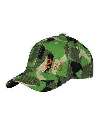 2UNDR Snap Back Solid Hat - Green Camo