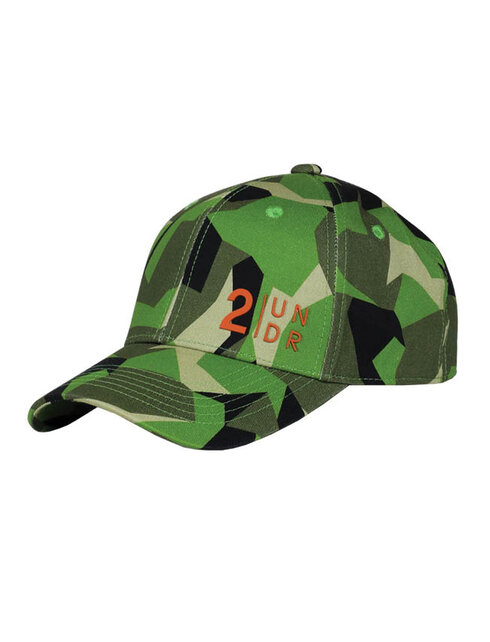 2UNDR Snap Back Solid Hat - Green Camo