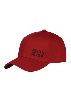 2UNDR Snap Back Solid Hat - Red