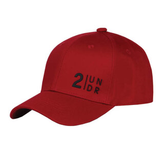 2UNDR Snap Back Solid Hat - Red