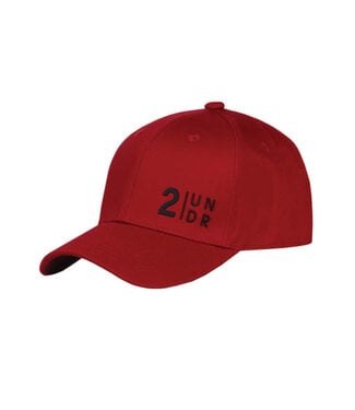 2UNDR 2UNDR Snap Back Solid Hat - Red