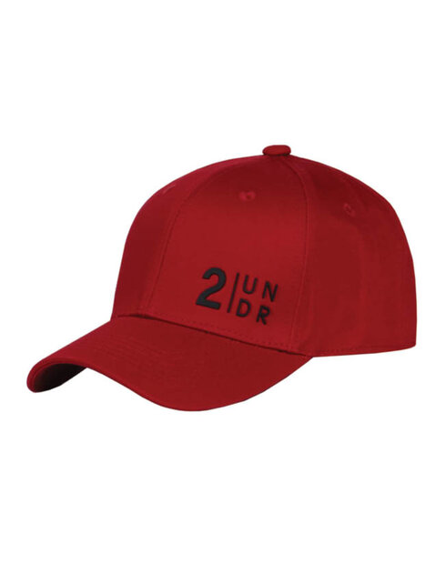 2UNDR Snap Back Solid Hat - Red 2UNDR Snap Back Solid Hat - Red