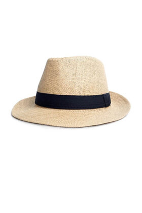 Westend Straw Fedora - Sand