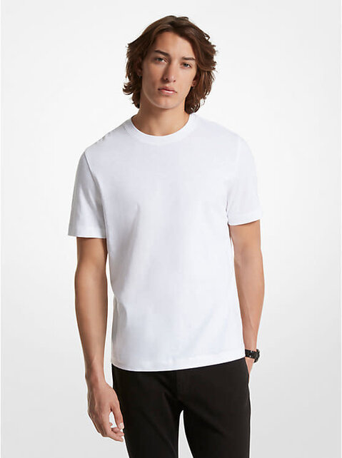 Michael Kors Cotton T-Shirt - White Michael Kors Cotton T-Shirt - White