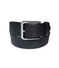 Lindenmann Open Edge Leather Belt - Black