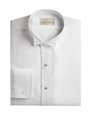 PIQUE DRESS SHIRT WHITE