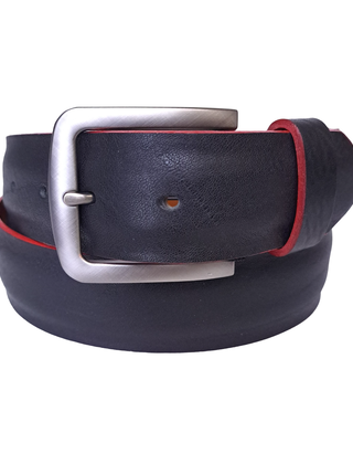 COLOUR EDGE LEATHER BELT