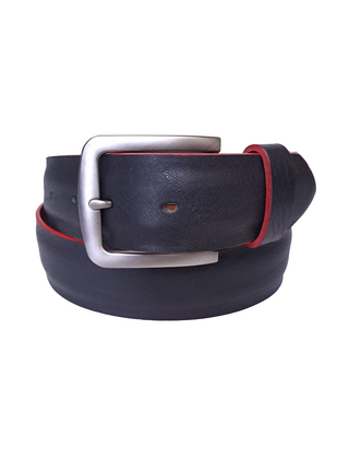 COLOUR EDGE LEATHER BELT