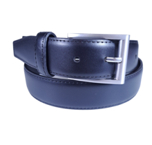Vangelo Leather Belt - Black