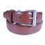 Vangelo Classic Leather Dress Belt - Brown