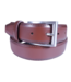 Vangelo Classic Leather Dress Belt - Brown