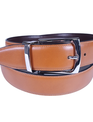 REVERSIBLE LEATHER BELT