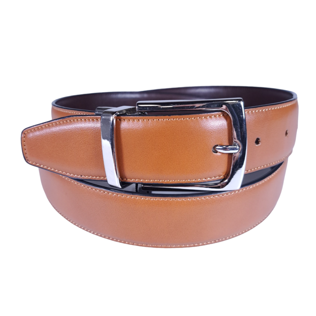REVERSIBLE LEATHER BELT