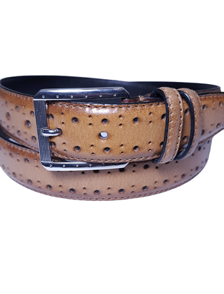 Stacy Adams Leather Belt - Tan