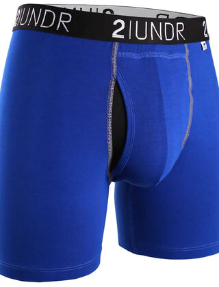 2UNDR SWING SHIFT Boxer Brief - Blue/Blue