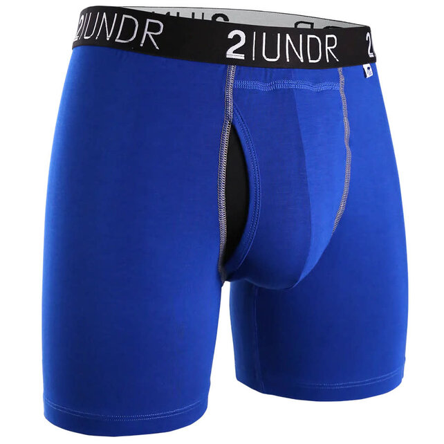 2UNDR SWING SHIFT Boxer Brief - Blue/Blue
