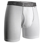 2UNDR SWING SHIFT Boxer Brief - White/Grey