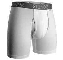 2UNDR SWING SHIFT Boxer Brief - White/Grey