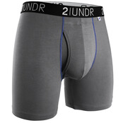 2UNDR SWING SHIFT Boxer Brief - Grey/Blue