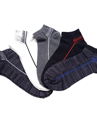 5 Pack Key Pattern Ankle Socks