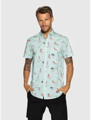 TEAMLTD Button Up - Luau