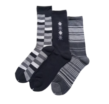 3 Pack Key Essentials Dress Socks